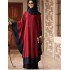 Kaftan Abaya with Navy Blue Border