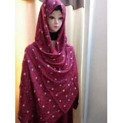 Hijab ajrak Style