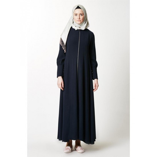 Simple Zipper Abaya