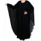 Chiffon Double Layer Abaya 