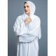 WHITE UMRAH & HAJJ POCKET  ABAYA