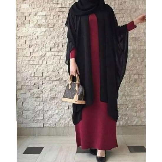 Long shrug abaya hotsell