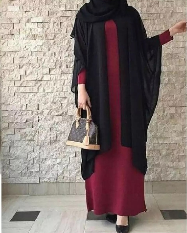 Abaya hotsell with shrug