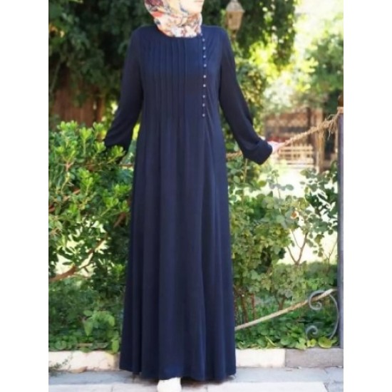 Side Plated Abaya