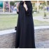 Jubba Style Plain Abaya